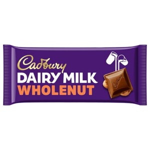 Cadbury Dairy Milk Wholenut 120G