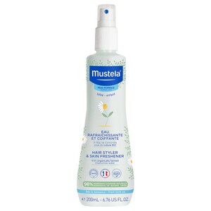 Mustela Baby Hair Styler & Skin Freshener Avocado & Chamomile Water 200Ml