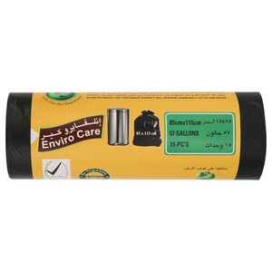 Enviroguard Garbage Bag Rolls Black 85 X 115Cm