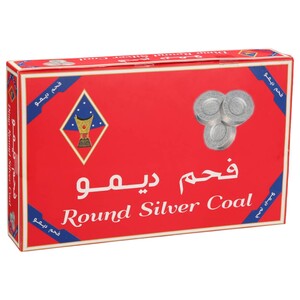 Dimo Charcoal Round Silver 10X6 Dc2015