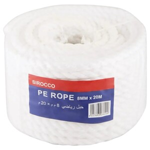 Sirocco Plastic Rope 8 Mm X 20 M 8200 Assorted