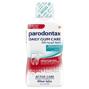 Parodontax Mouthwash Daily Gum Care Fresh Mint 500Ml
