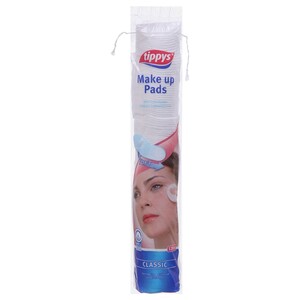 Tippys Classic Cotton Make Up Pads 120 Sheets