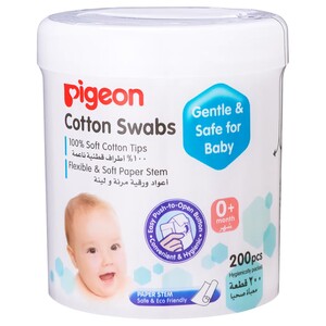 Pigeon Cotton Swabs 200 Pieces