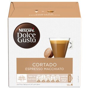 Nescafe Dolce Gusto Cortado Espresso Macchiato 16 Pieces 100.8G