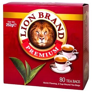 Lion Tea Bags 80Pcs 252G