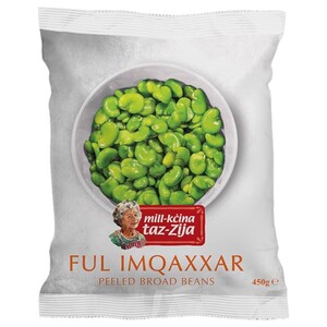 Mill-Kcina Taz-Zija Ful Imqaxxar Peeled Broad Beans 450G