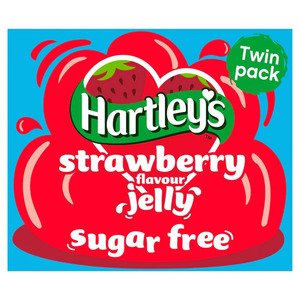 Hartley's Jelly Strawberry Sugar Free 23G
