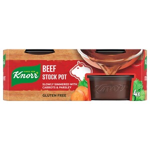 Knorr Stock Pots Beef 4 Pieces 28G