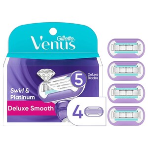Gillette Venus Swirl Advance Contour 5 Blades 4 Pieces