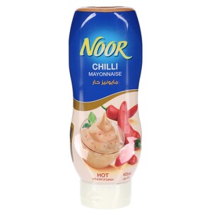 Noor Chilli Mayonnaise Squeezy 425Ml