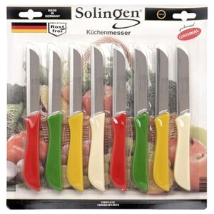 Solingen Knife 8Pcs Solingen S-Solid Hw01610