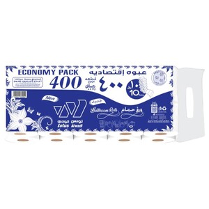 Lotus Bathroom Tissue 2 Ply 10 Rolls 400 Sheets