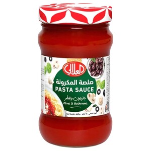 Al Alali Pasta Sauce Olives & Mushrooms 640G