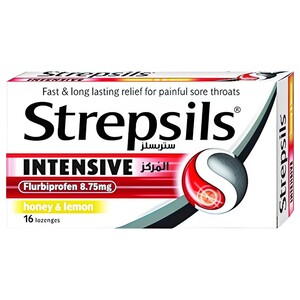 Strepsils Intensive Honey & Lemon 16 Lozenges