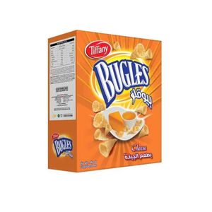 Tiffany Bugles Duplex Cheese Chips 25 Gr 12 Pcs