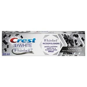 Crest Toothpaste 3D Whitelock Charcoal With Fresh Mint 88Ml
