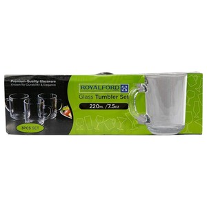 Royalford Mug 3'S 8Oz 2752