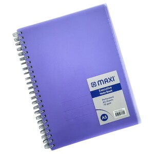 Maxi Wire Colourd Pp A5 Size 80 Sheets Mx-Exnb