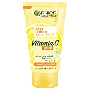 Garnier Fast Bright Vitamin C Facial Scrub 150Ml