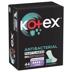 Kotex Pantyliners Antibacterial Long 44 Pads