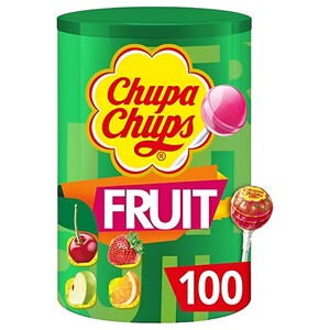 Chupa Chups Mini Lollipops Strawberry, Orange & Apple 300G