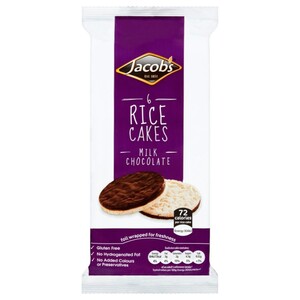 Jacob's Rice Cakes Milk Chocolate 90G