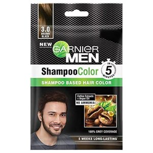 Garnier Men Shampoo Color 3.0 Brown Black