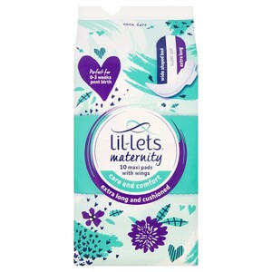 Lil-Lets Maternity Pads Maxi 10Pcs