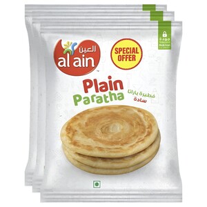 Al Ain Plain Paratha 400G X3