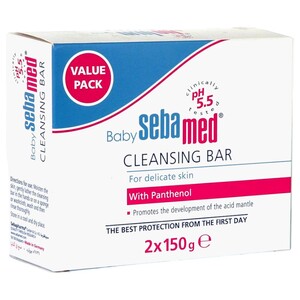 Sebamed Baby Cleansing Bar 150G X2