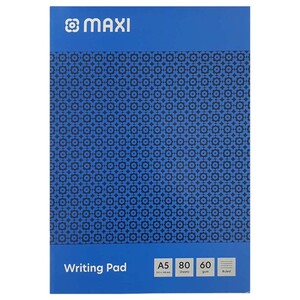 Maxi Writing Pad A5 80 Sheets