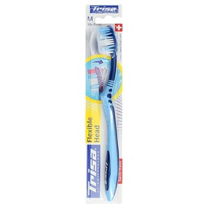 Trisa Toothbrush Trisa Flex Head Medium