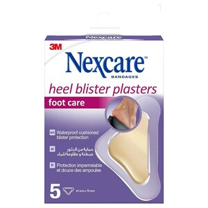 Nexcare Heel Blister Plasters G 45Mm X 70 Mm 5 Pieces