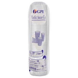 Gpi Plastic Cups 300Cc 50 Pieces