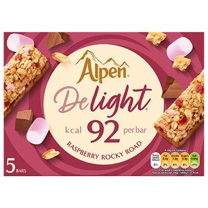 Alpen Delight Raspberry Rocky Road 24G X5