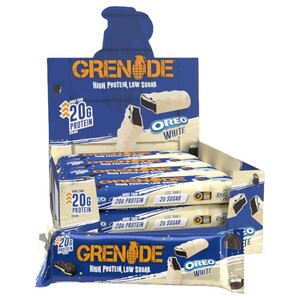 Grenade Protein Bar Oreo White 60G X12