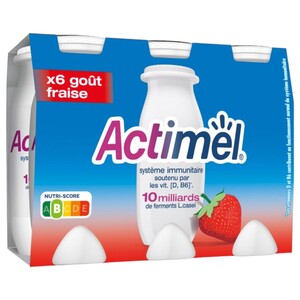 Danone Actimel Fragola 100Ml X6