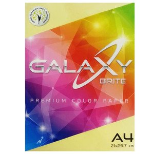 Galaxy Color Paper A4 Rainbow Pack 80G 250 Sheets
