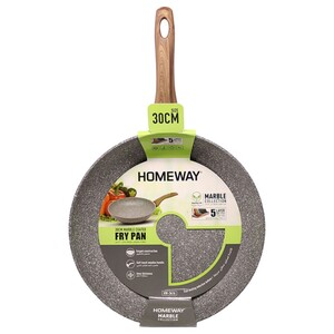 Homeway Fry Pan Marble Forged Hw-3416 30Cm