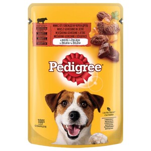 Pedigree Pouch Adult Beef & Lamb In Gravy 100G