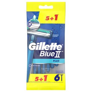 Gillette Blue 2 Plus 6 Pieces