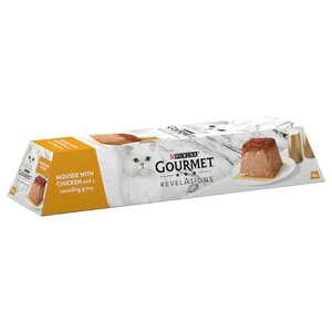 Purina Gourmet Revelations Mousse With Chicken 57G X4