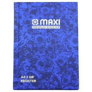 Maxi Register Book A6 2Qr