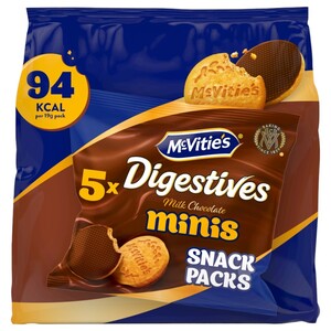 Mcvities Mini Chocolate Digestive 5Pcs 19G
