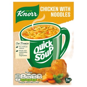 Knorr Quick Soup Chicken With Noodle 36G