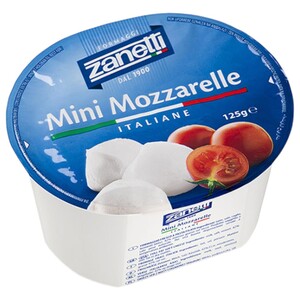 Zanetti Mini Mozzarella Cherries 125G