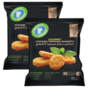 Freshly Foods Chicken Tempura Nuggets 750G X2