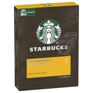 Starbucks Nespresso Blonde Roast 18Caps