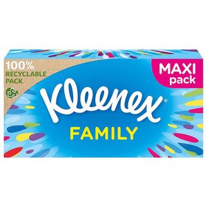 Kleenex Family Maxi Pack 128 Sheets 2Ply